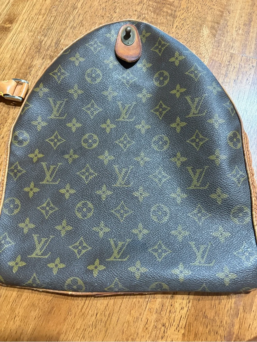 Louis Vuitton Monogram Top Handle/bag part leather Monogram